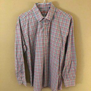 Alan Flusser Men's Long Sleeve Button-up Shirt